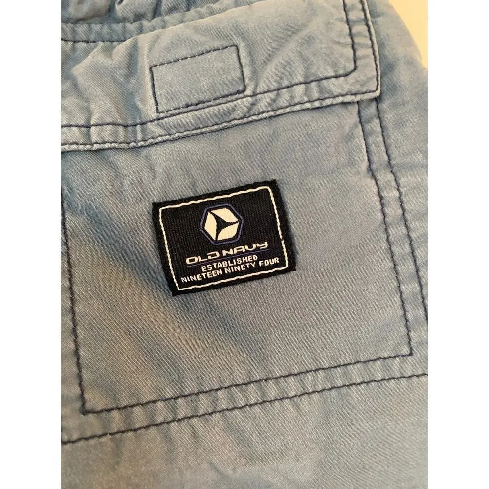 OLD NAVY Boy’s Blue Pull On Draw String Cargo Shorts / Size: XS